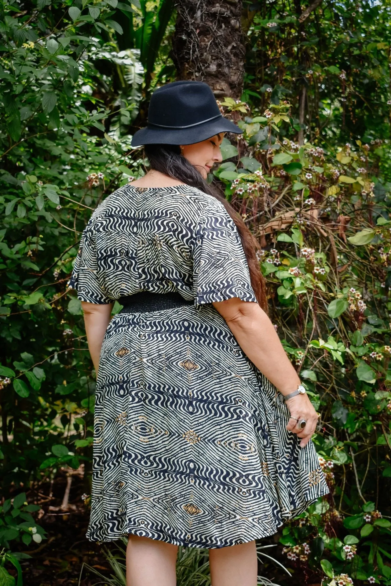 Serenity Midi Dress - Ethnic Sand