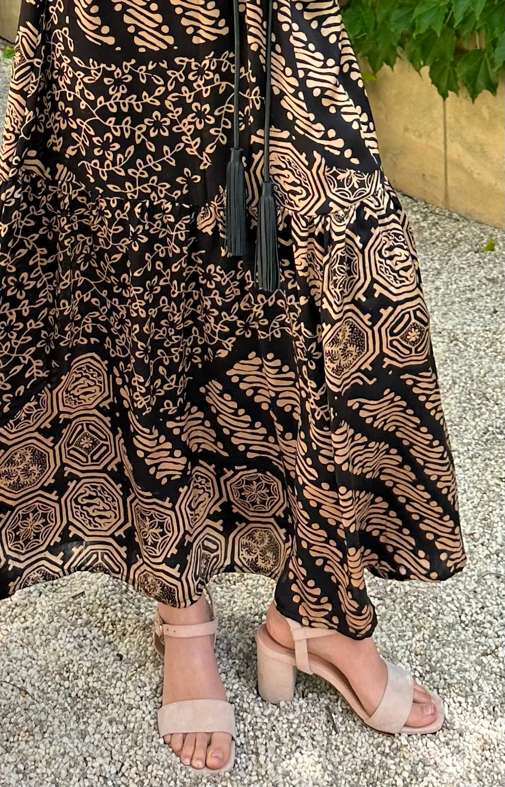 Shala Heels in Blush