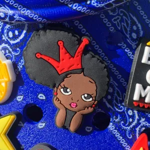 SHOE CHARMS - RED CROWN CUTIE