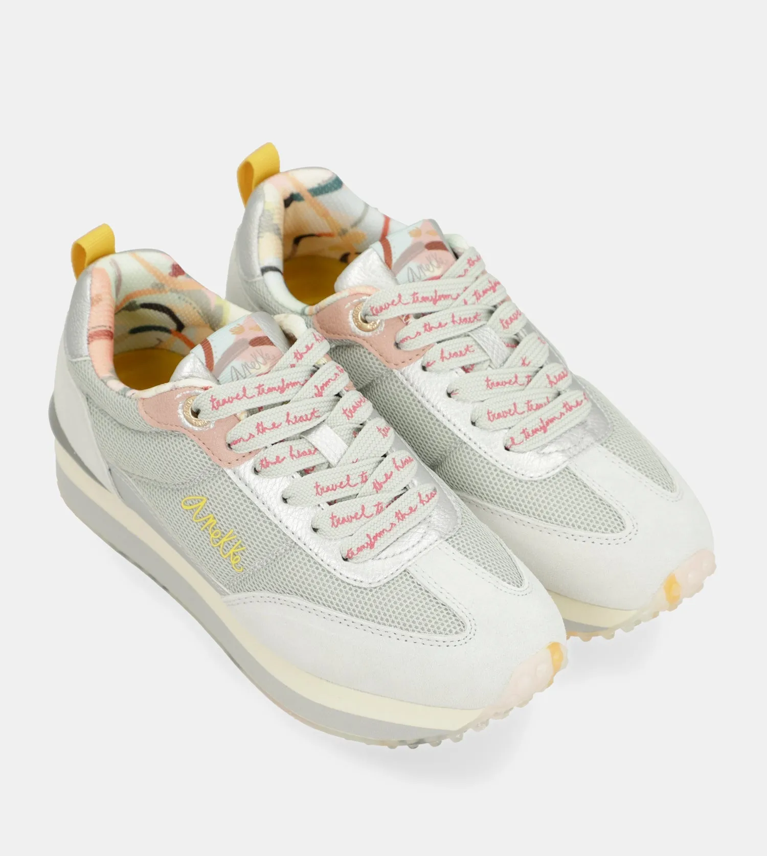 Silver Smart Sneakers