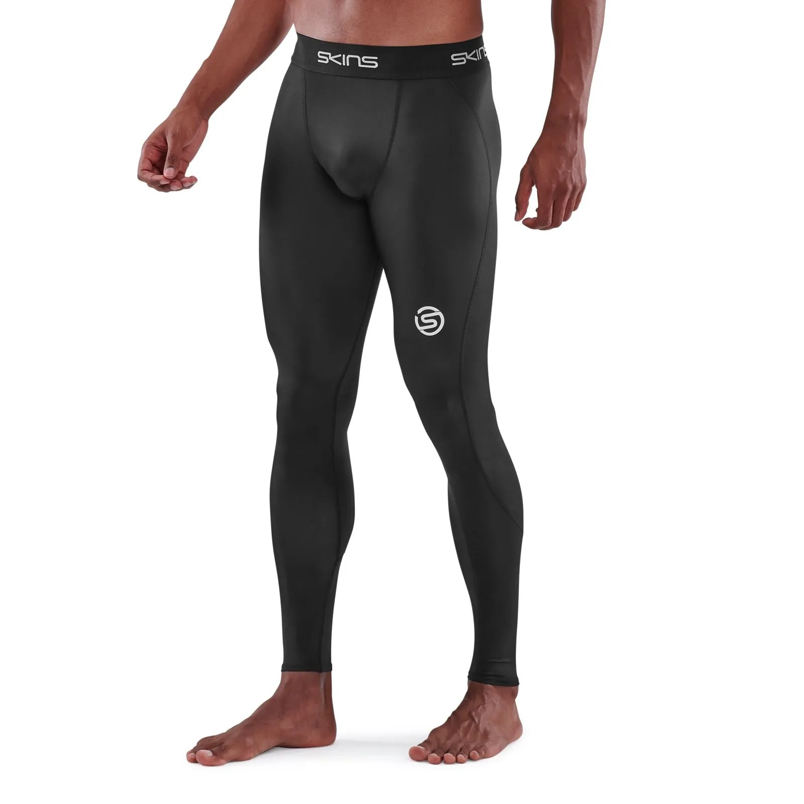 Skins Series-1 Men's Long Tights - Black