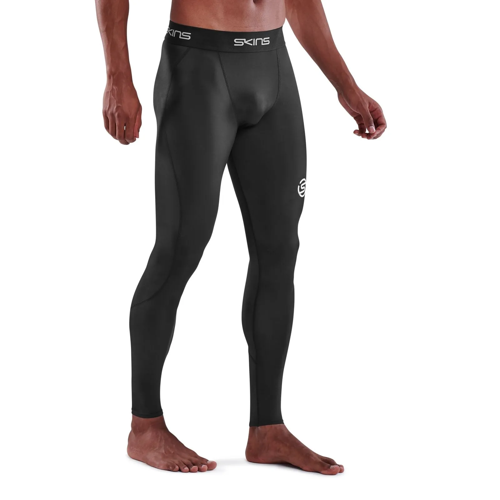 Skins Series-1 Men's Long Tights - Black