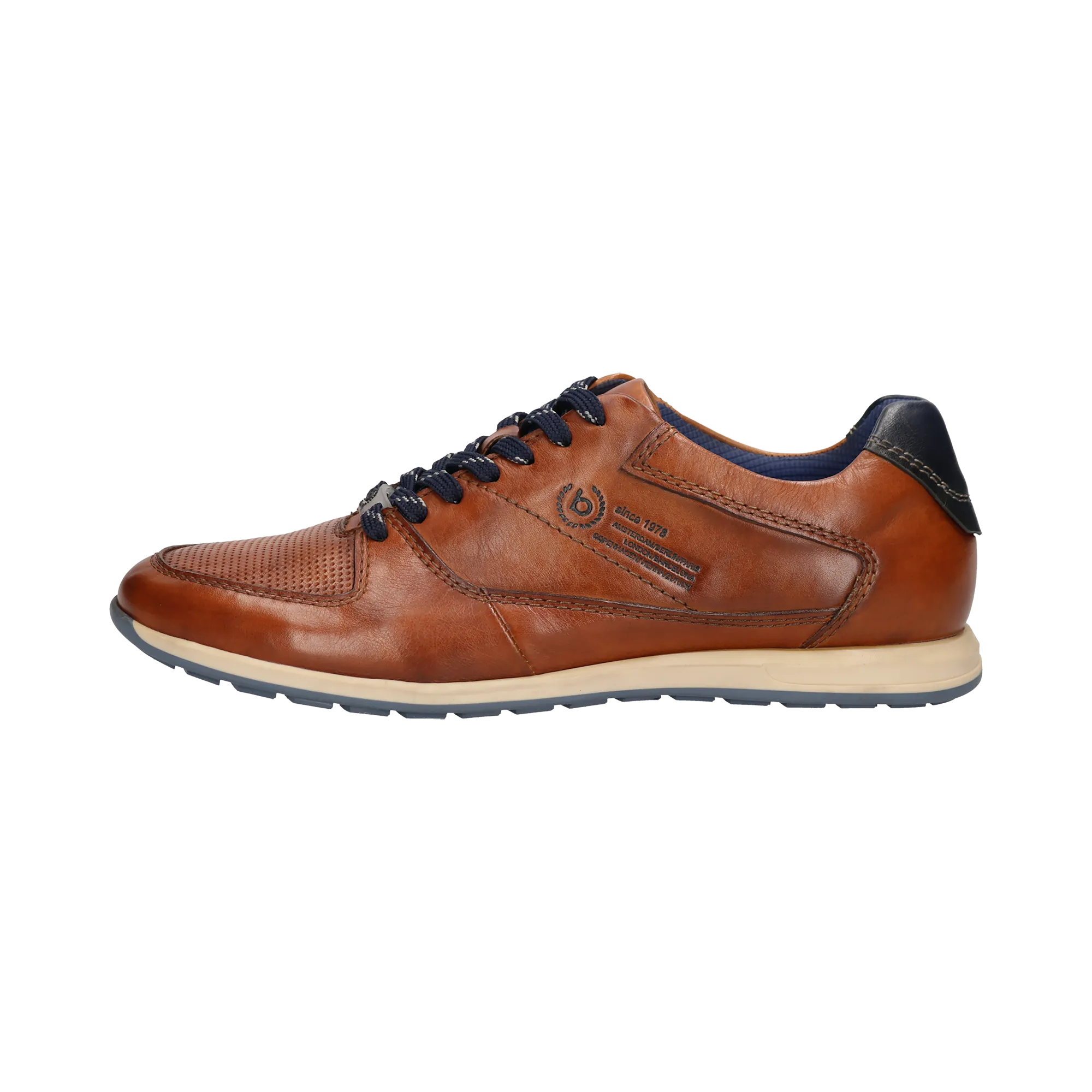Sneaker cognac