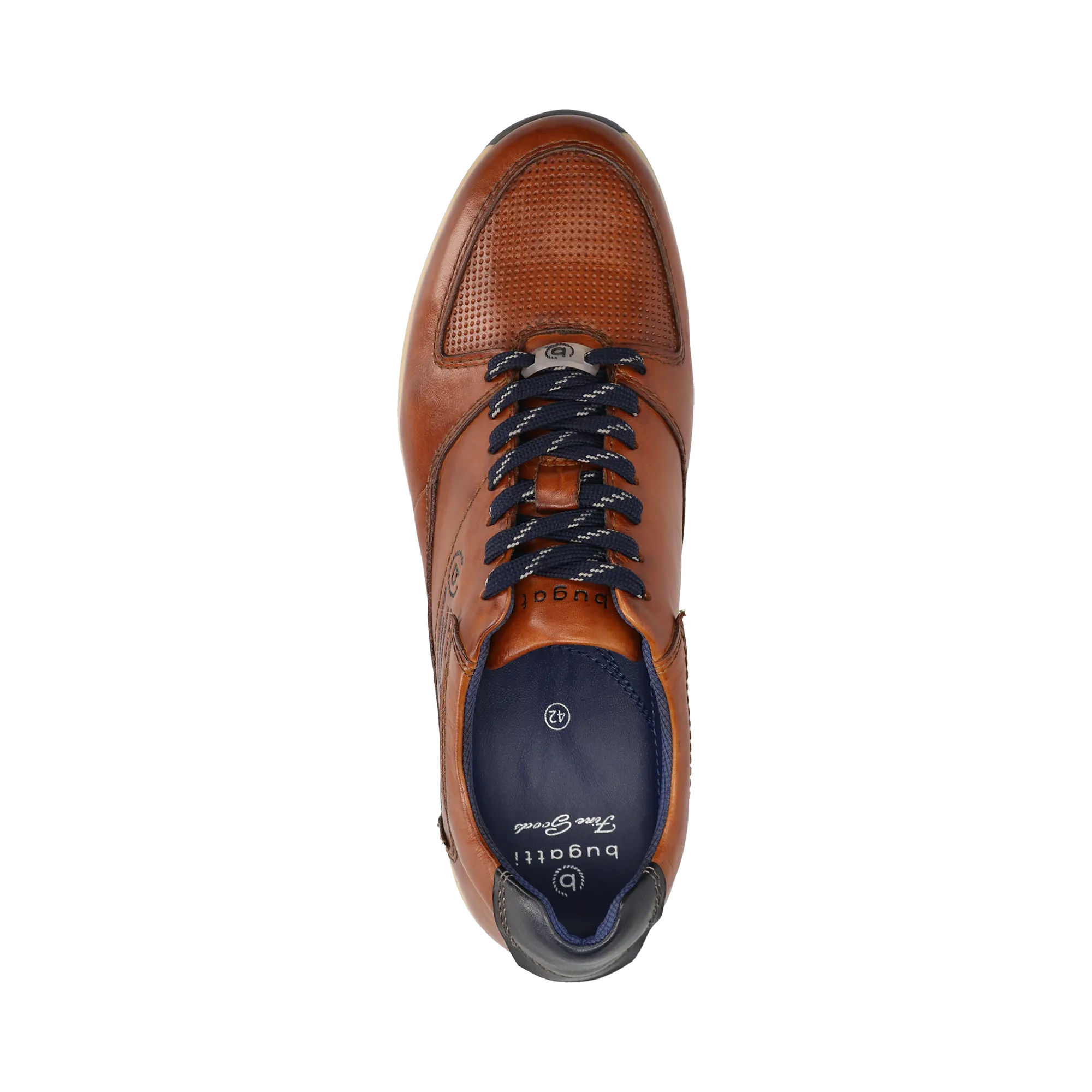 Sneaker cognac