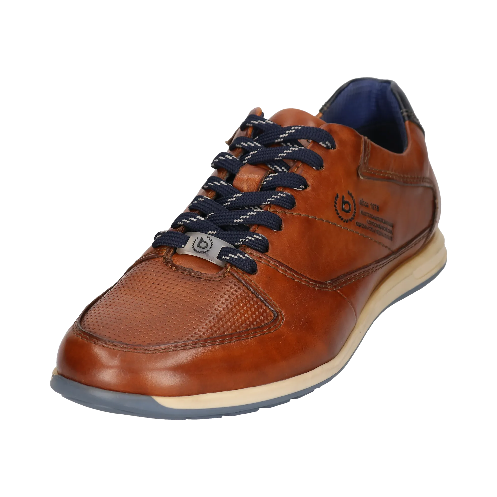 Sneaker cognac