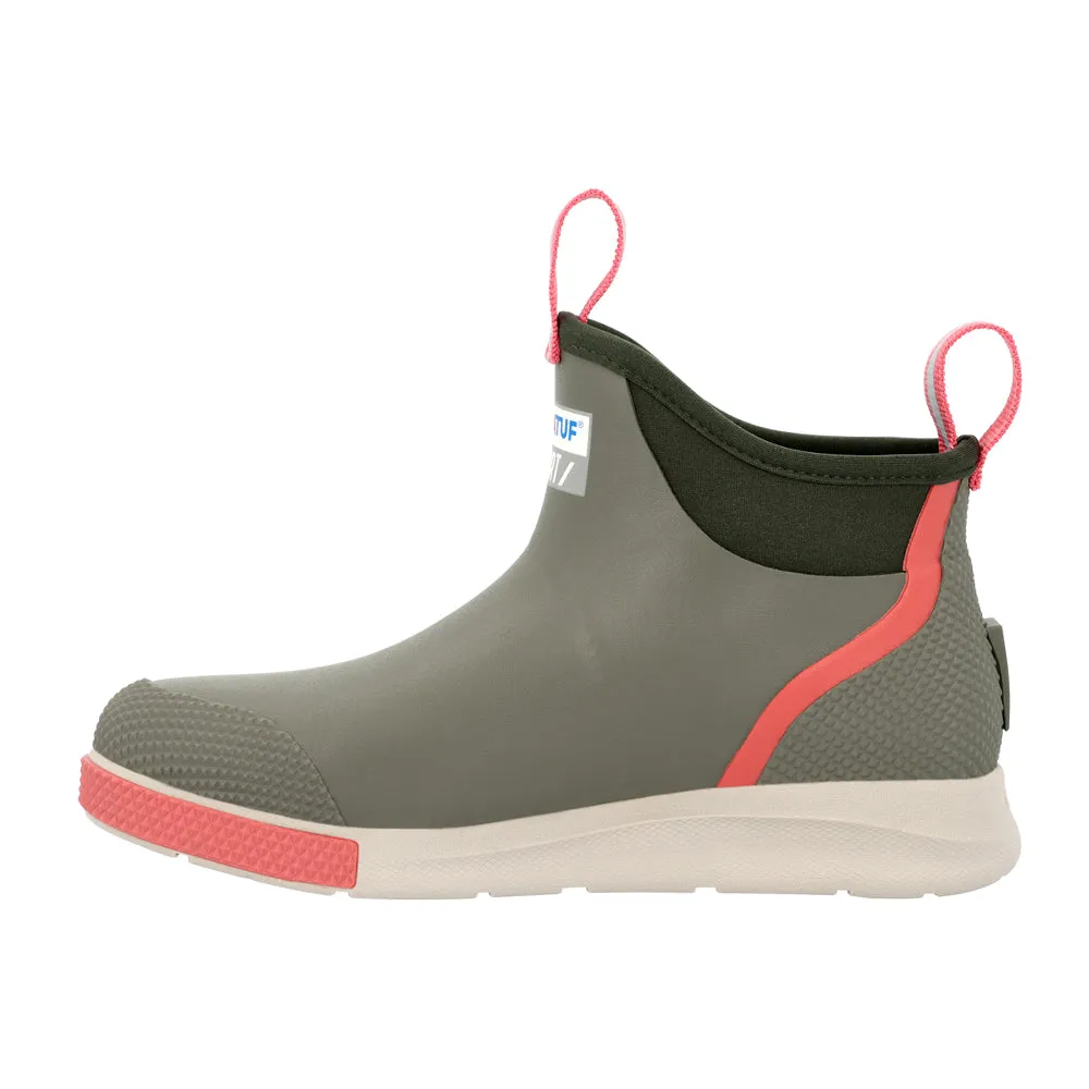 Sport Ankle Deck Round Toe Pull On Boots
