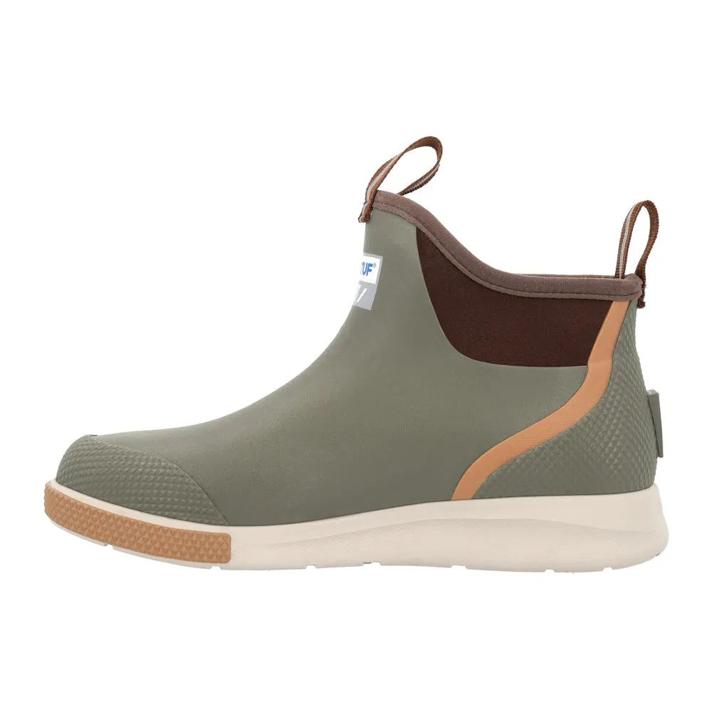 Sport Ankle Deck Round Toe Pull On Boots