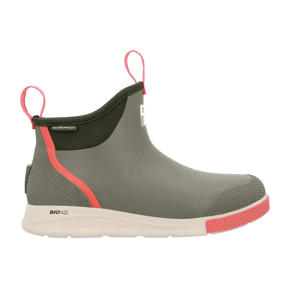 Sport Ankle Deck Round Toe Pull On Boots