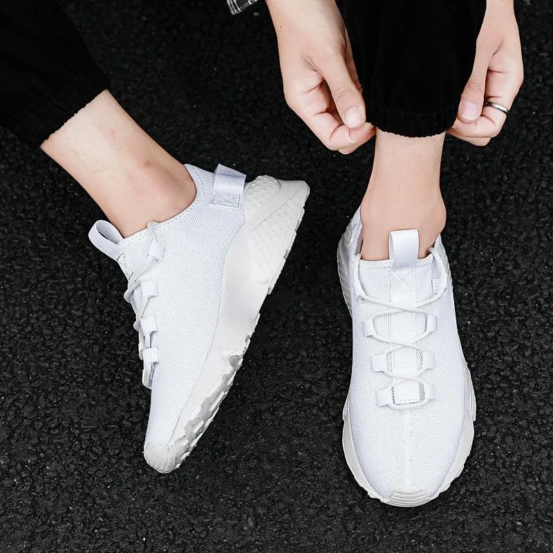 Summer new casual flying woven sneakers