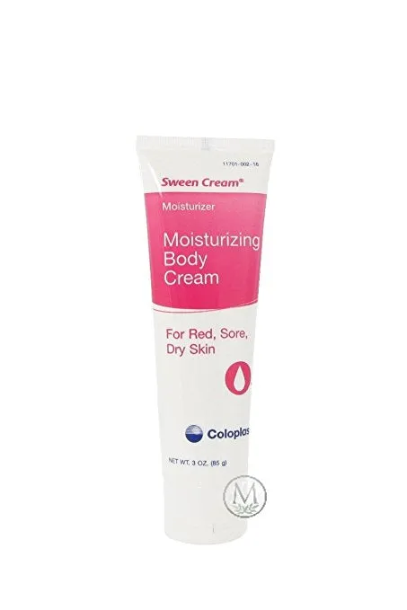 Sween Moisturizing Body Cream For red, Sore, Dry Skin 3 oz by Coloplast