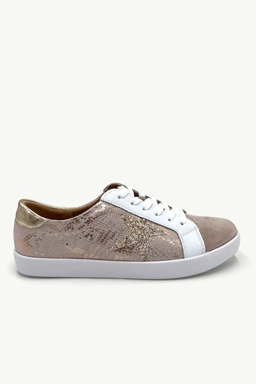 Sydney Taupe   Rose Gold Snake