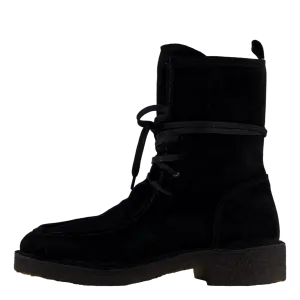 T6959 Black Suede/black Sole 500