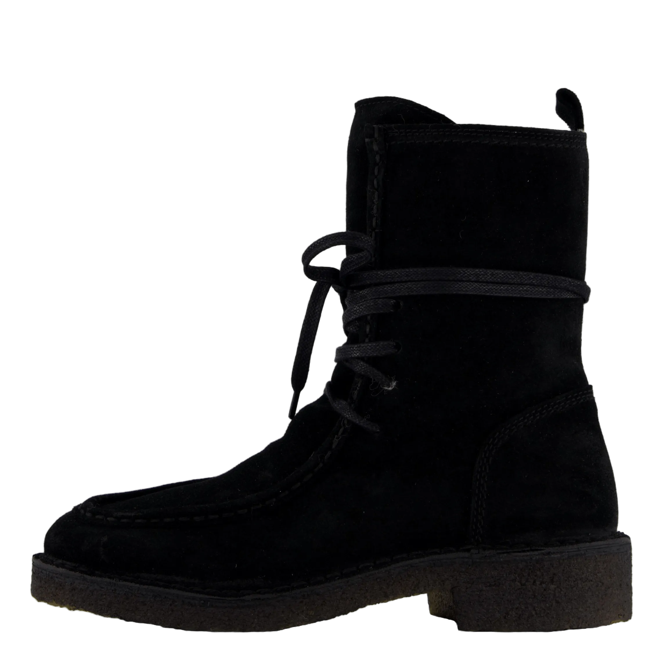 T6959 Black Suede/black Sole 500