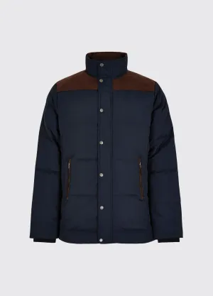 Talbot Down Filled Jacket - Navy