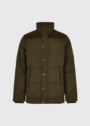 Talbot Men's Down Filled Jacket - Olive