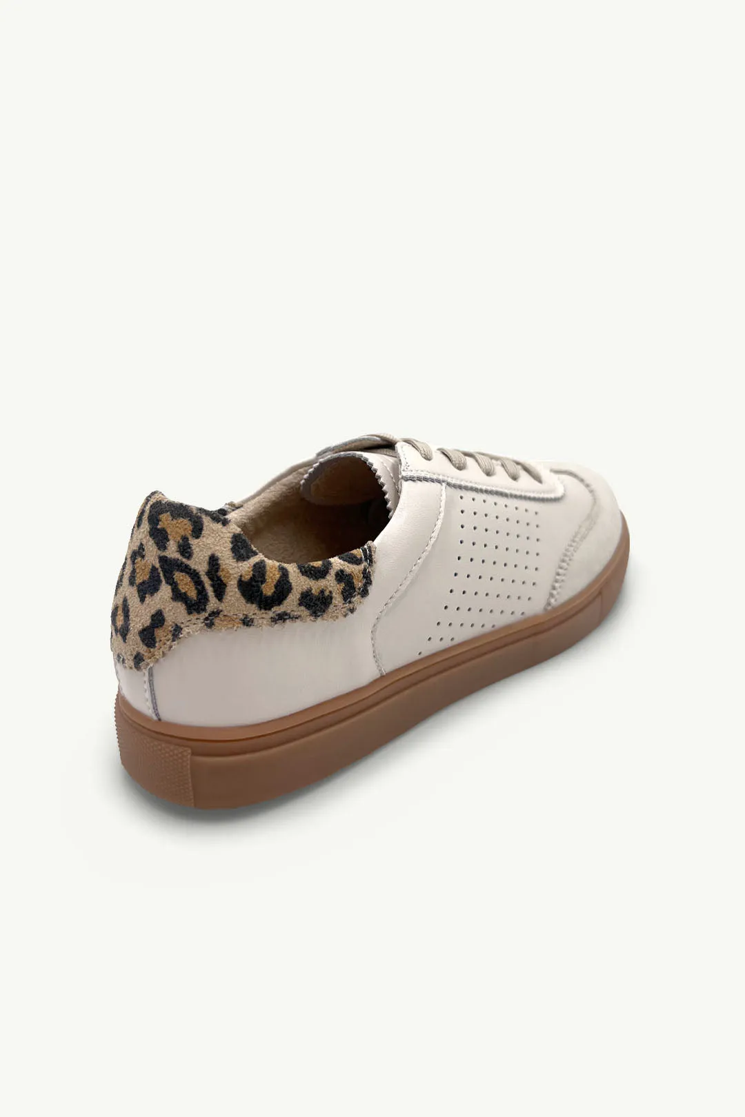 Tamara Beige   Leopard Scalloped