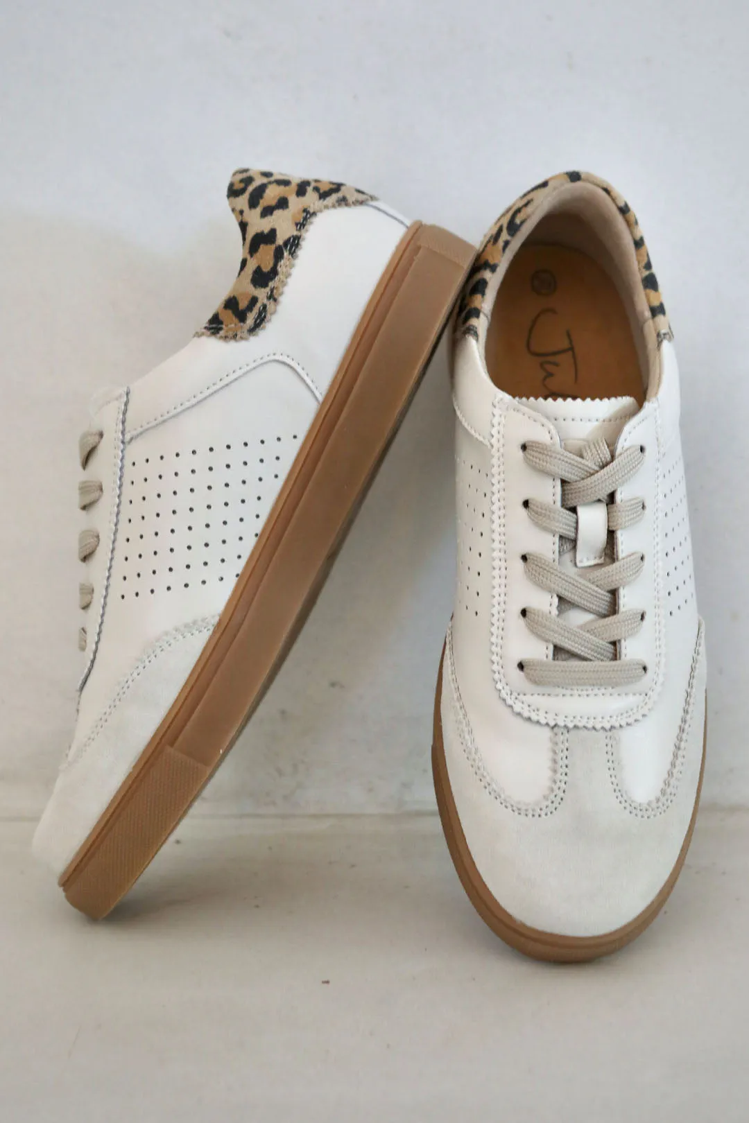Tamara Beige   Leopard Scalloped