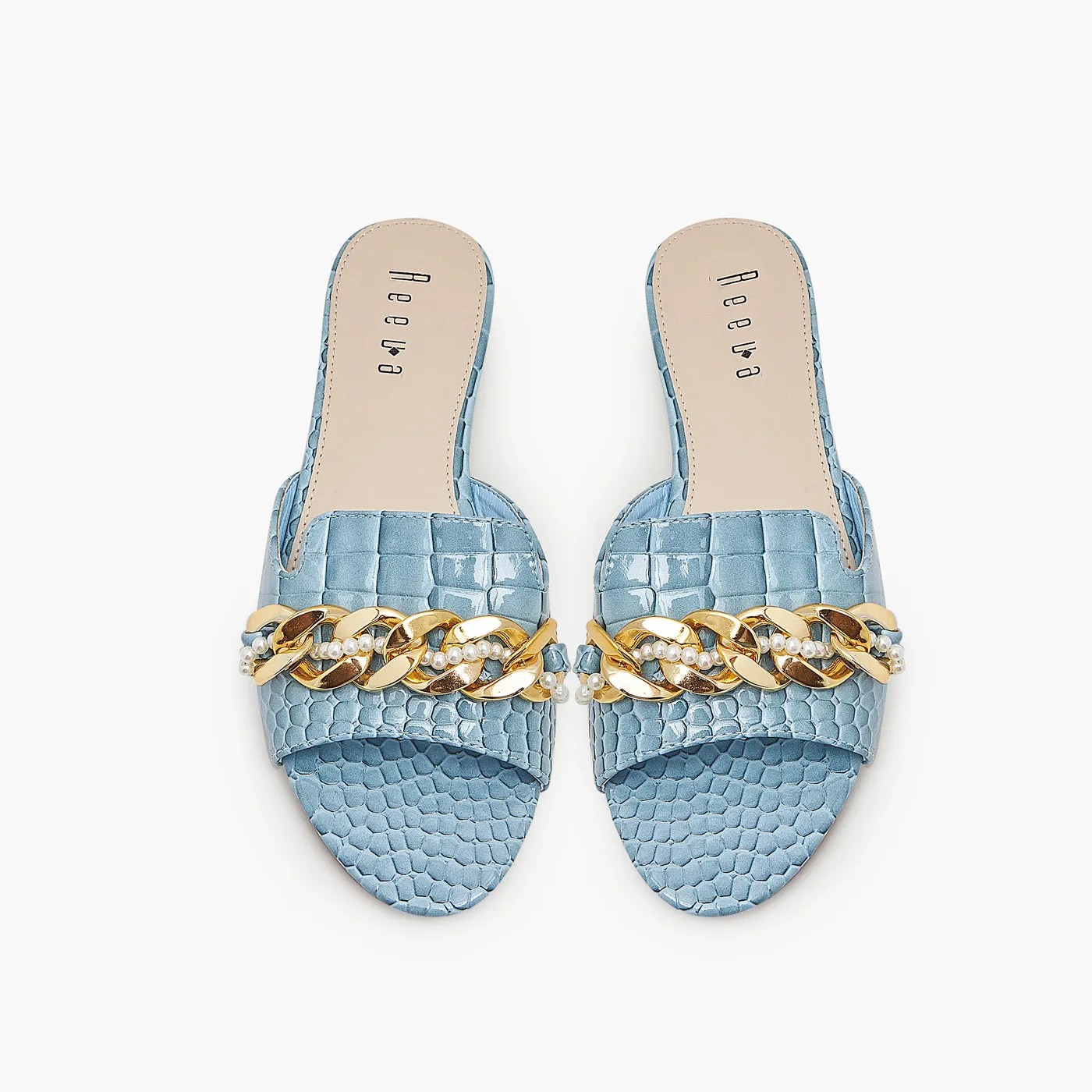 Textured Glossy Chappals