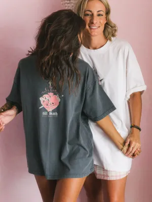 TILL DEATH 3.0 TEE - WASHED BLACK / PEPPER