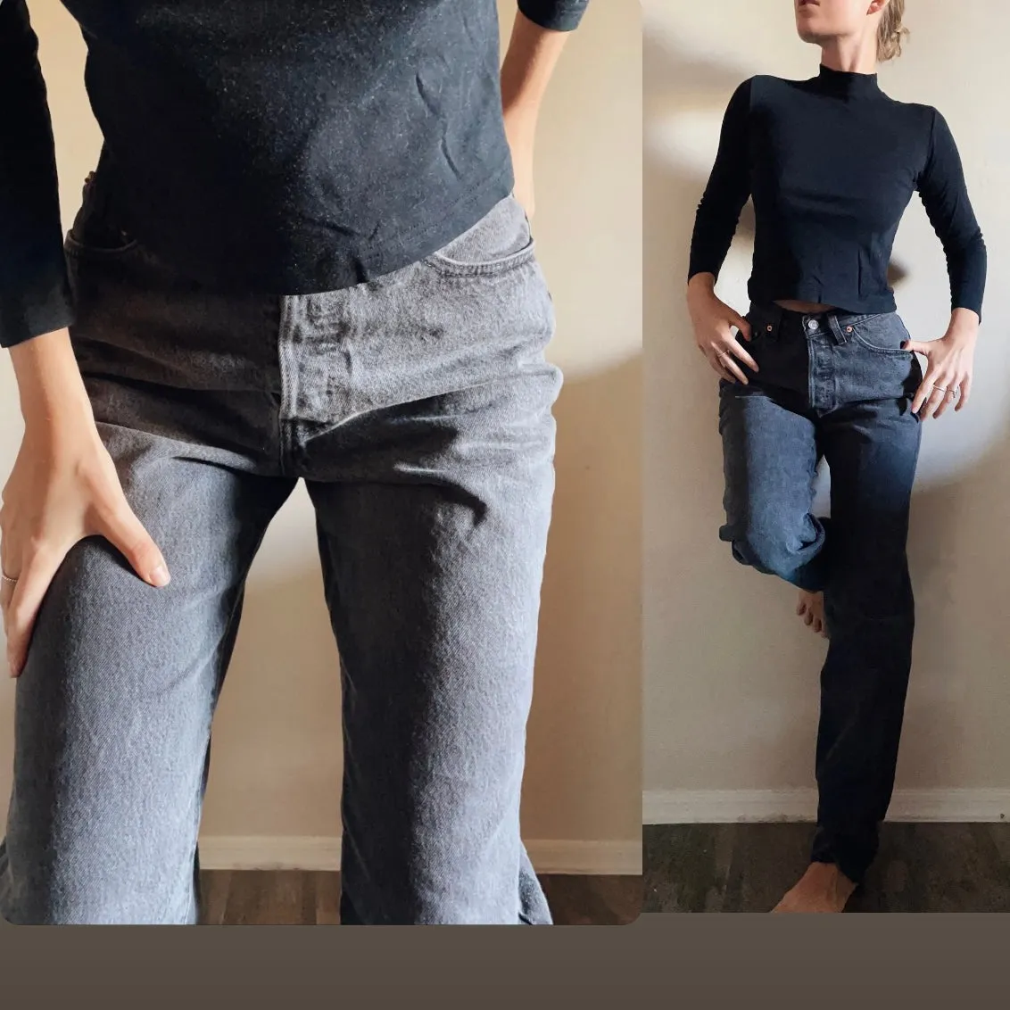 Vintage Levis 501's