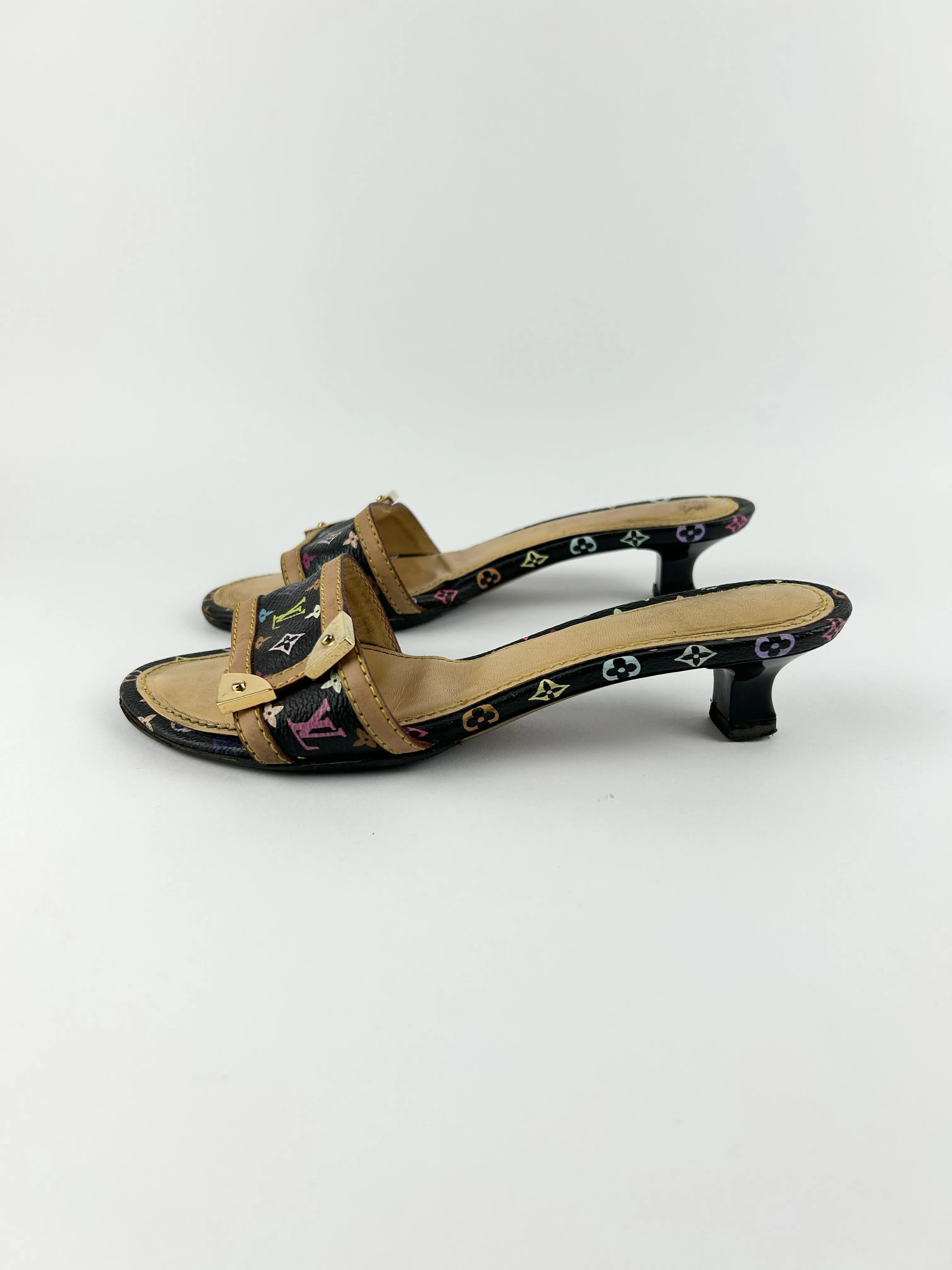 Vintage Louis Vuitton Mules Heels