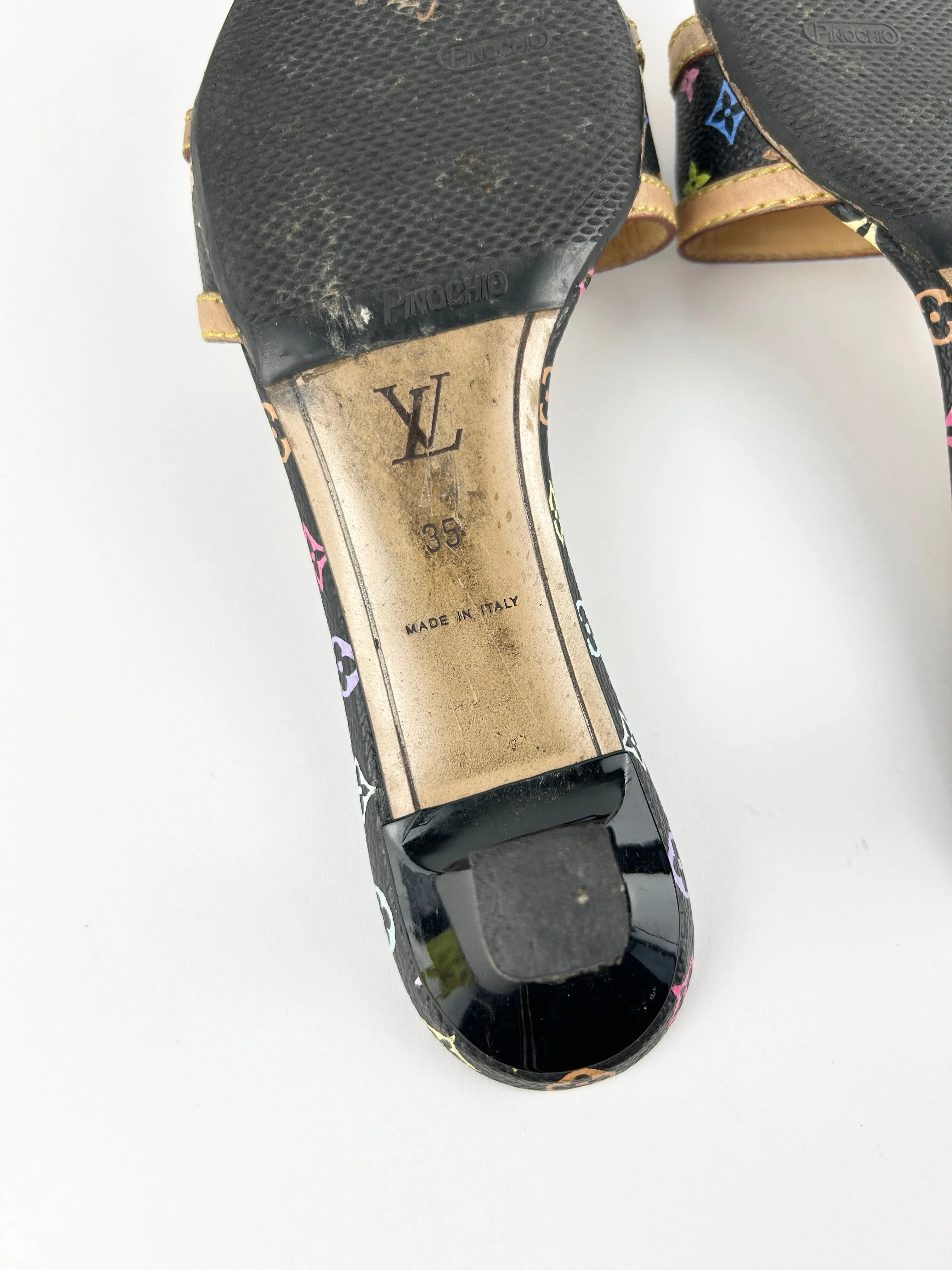 Vintage Louis Vuitton Mules Heels