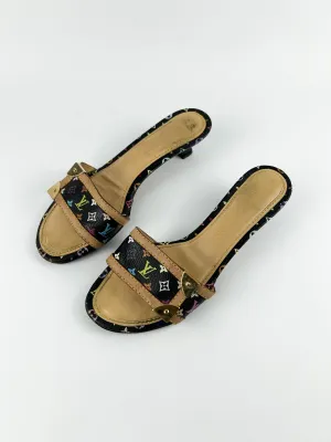 Vintage Louis Vuitton Mules Heels