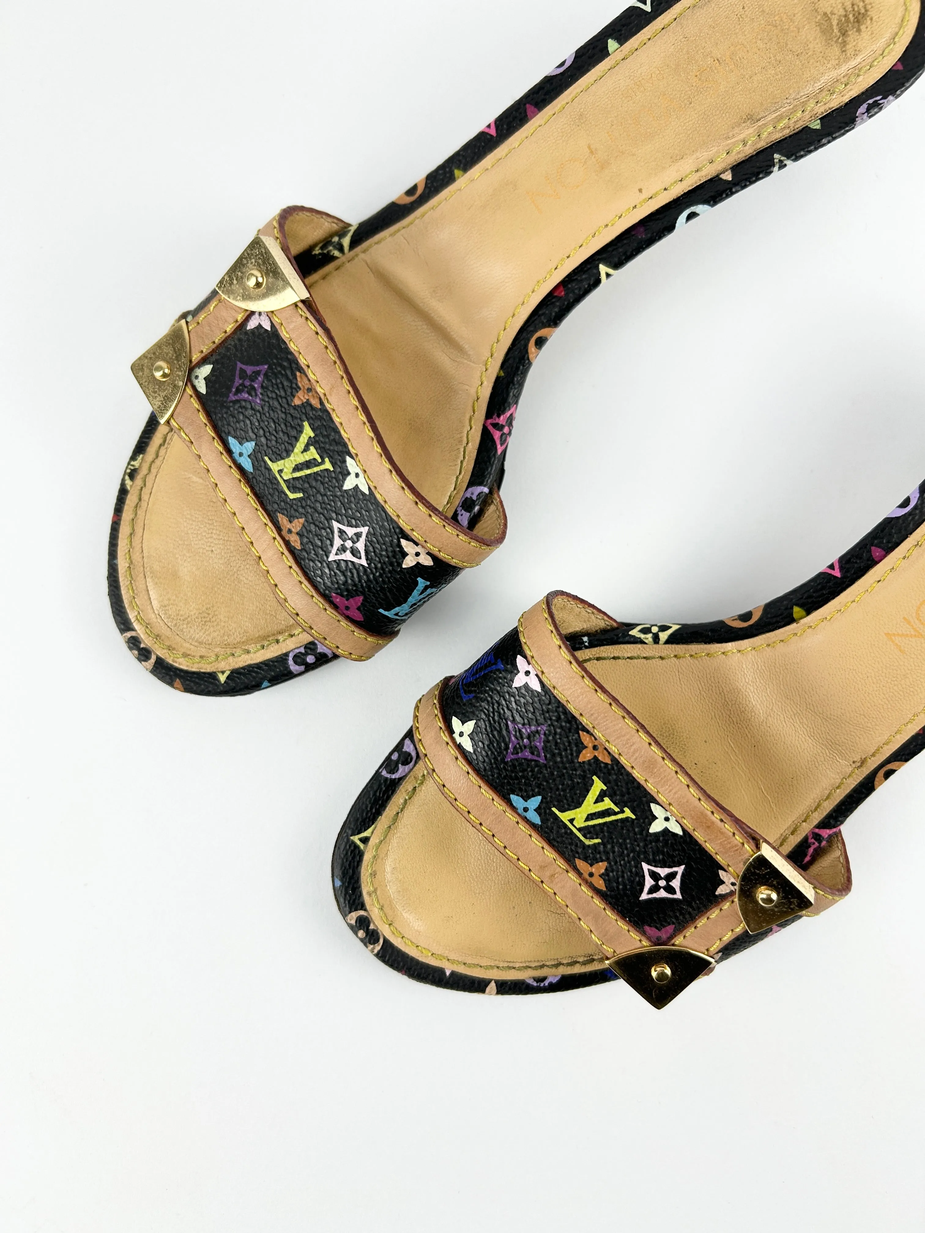 Vintage Louis Vuitton Mules Heels