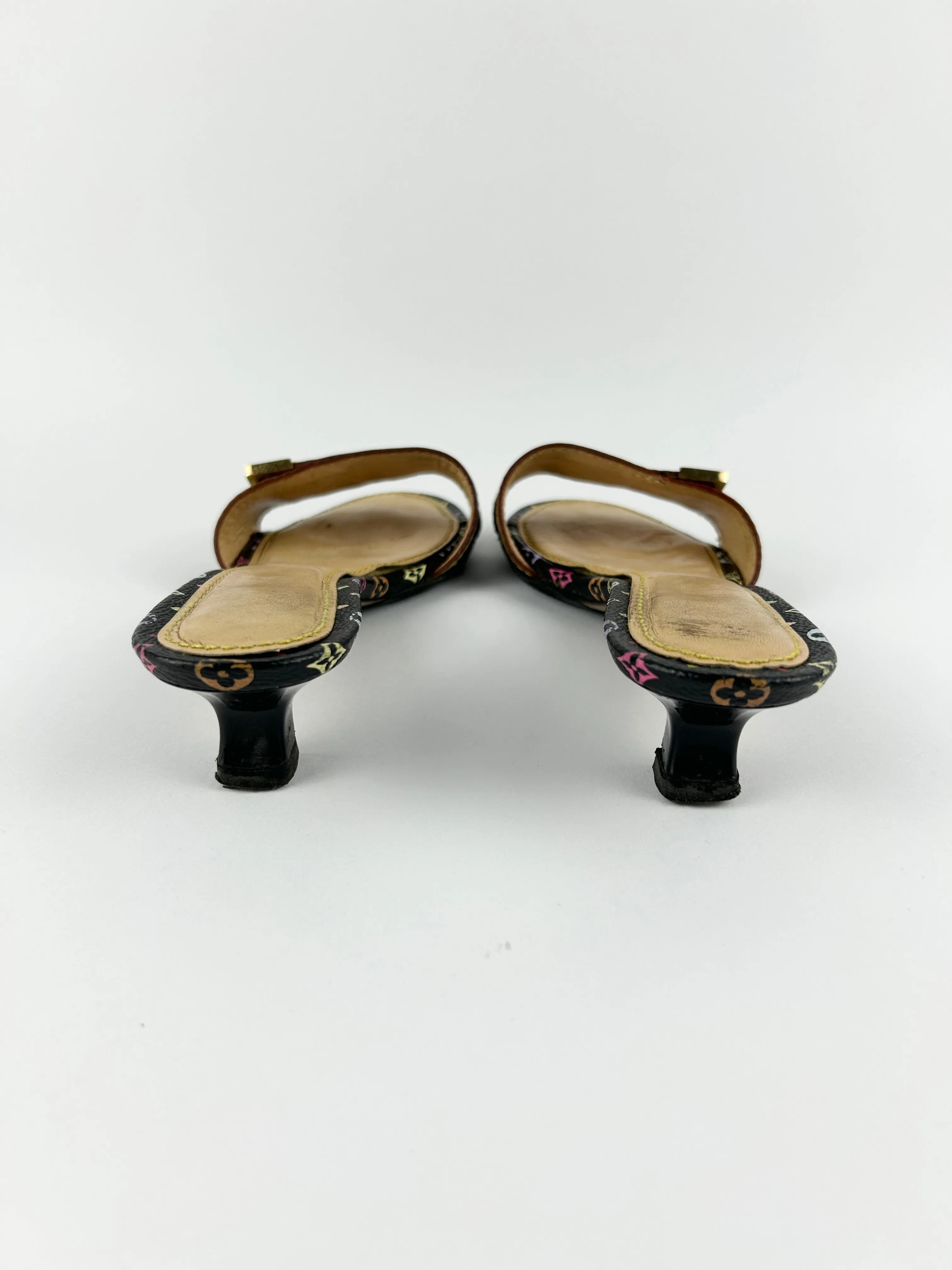 Vintage Louis Vuitton Mules Heels