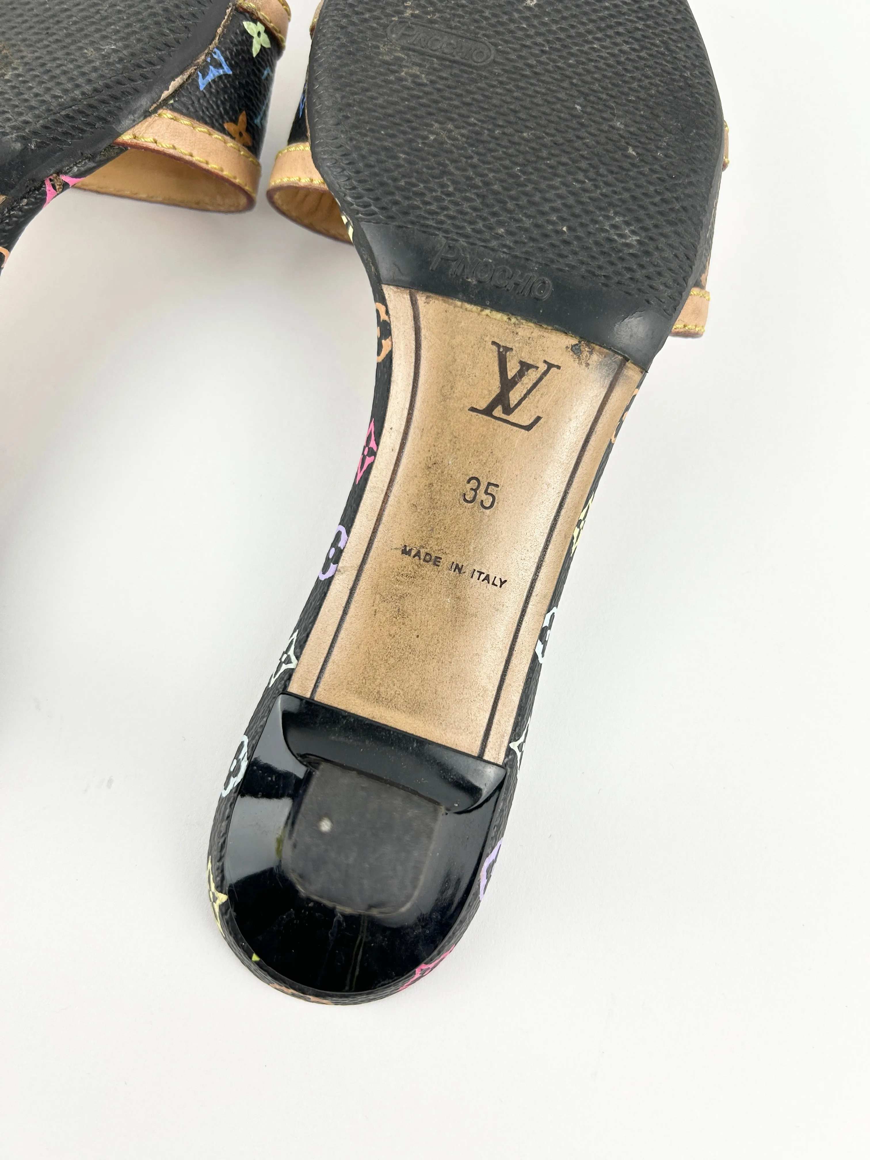 Vintage Louis Vuitton Mules Heels
