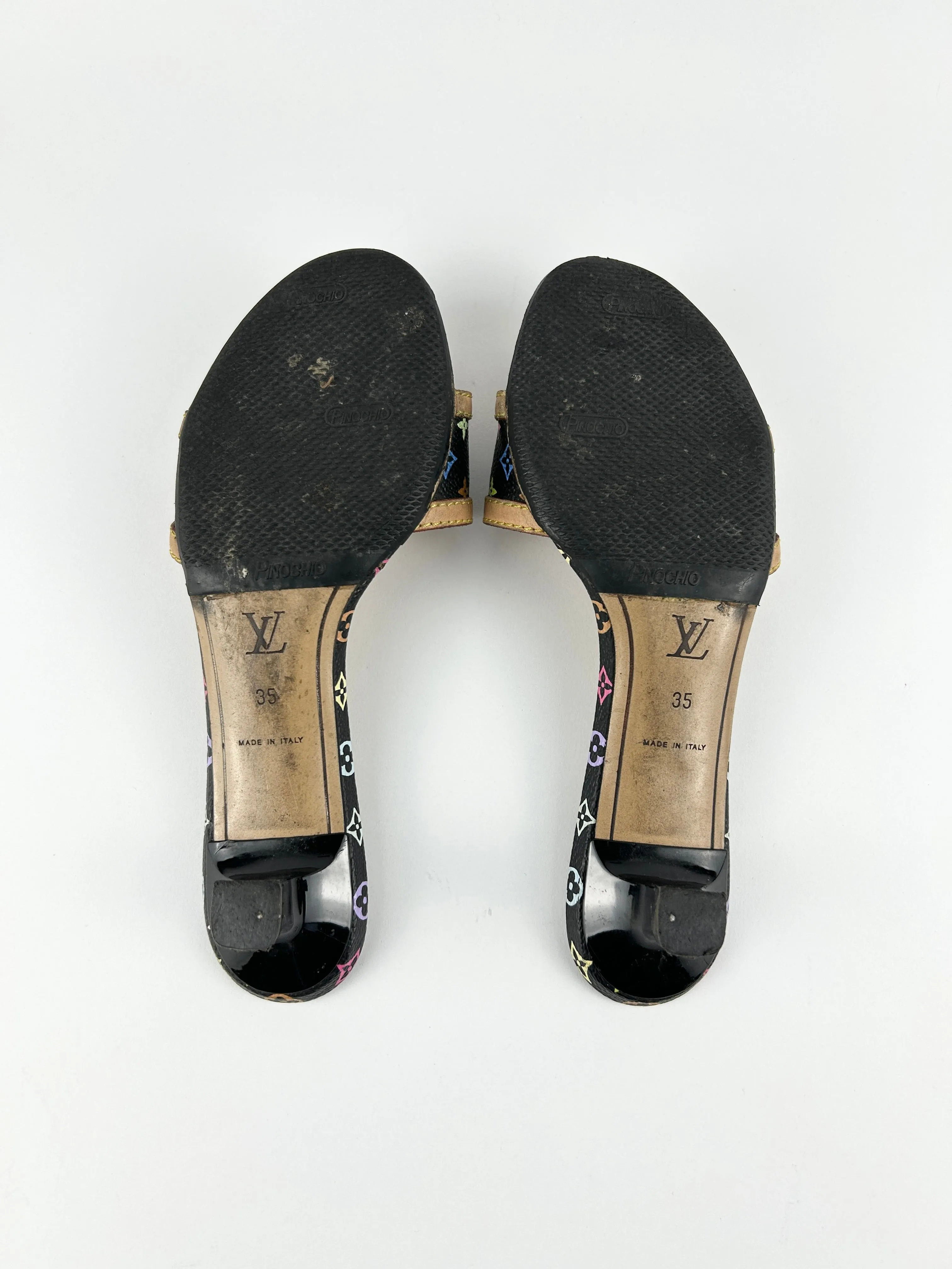 Vintage Louis Vuitton Mules Heels