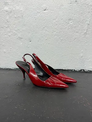 VINTAGE PRADA SLINGBACK HEELS