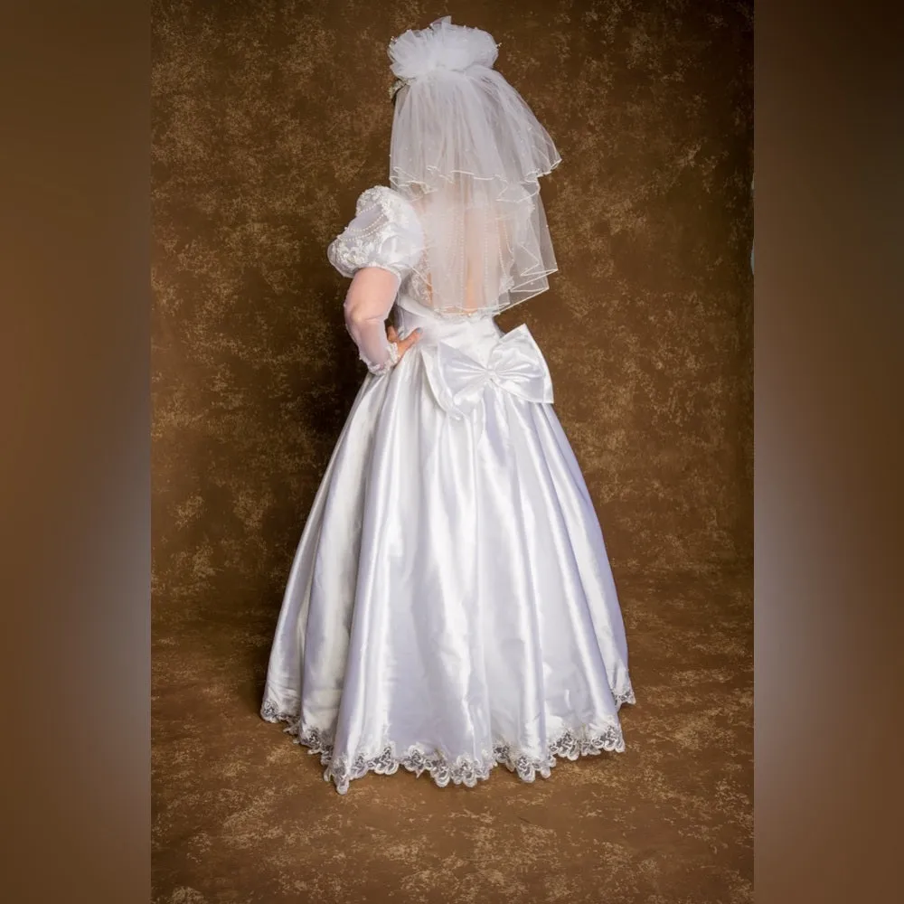 Wedding gown & veil