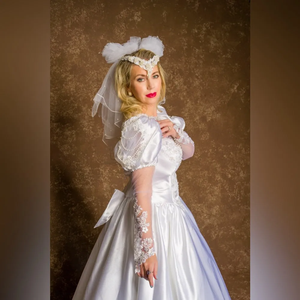 Wedding gown & veil