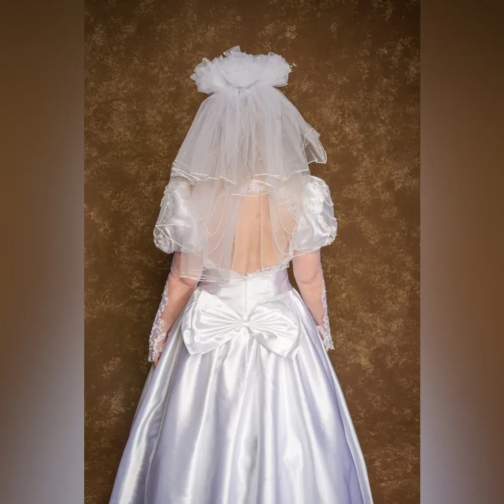 Wedding gown & veil