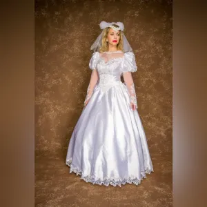 Wedding gown & veil