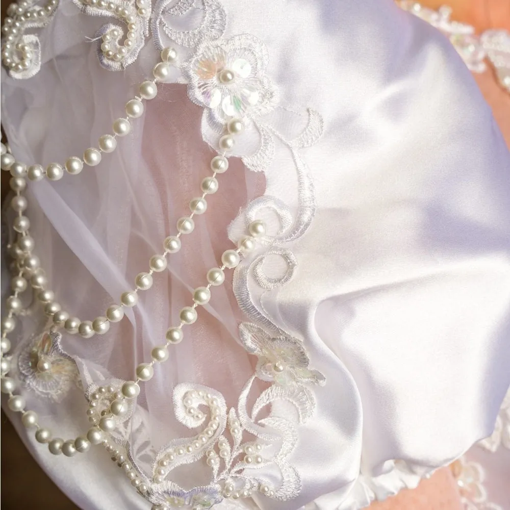 Wedding gown & veil