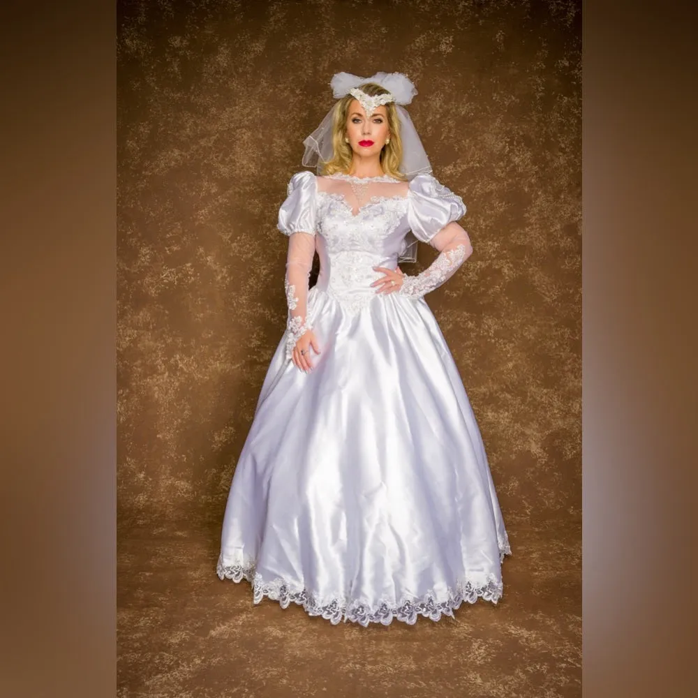 Wedding gown & veil