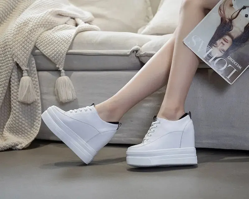 Wedge Sneakers Shoes Women