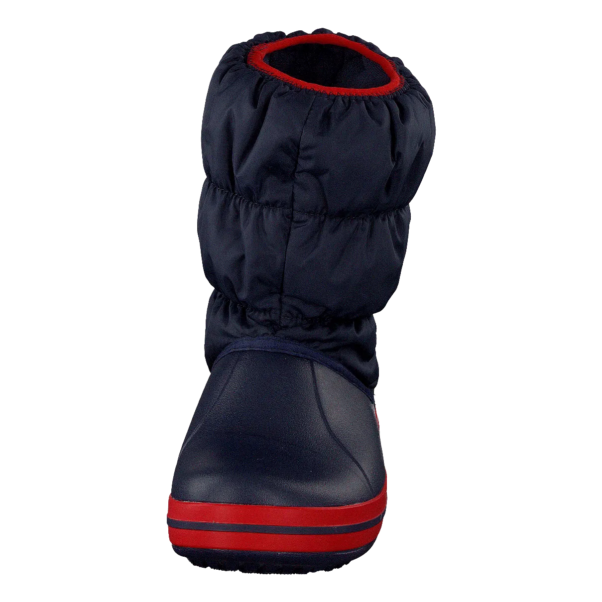 Winter Puff Boot Kids Navy-Red