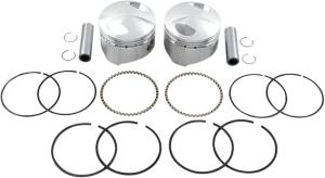 Wiseco K1614 K Piston Kit (80ci., Domed) - .010in. Oversize to 3.507in., 7:1 Compression