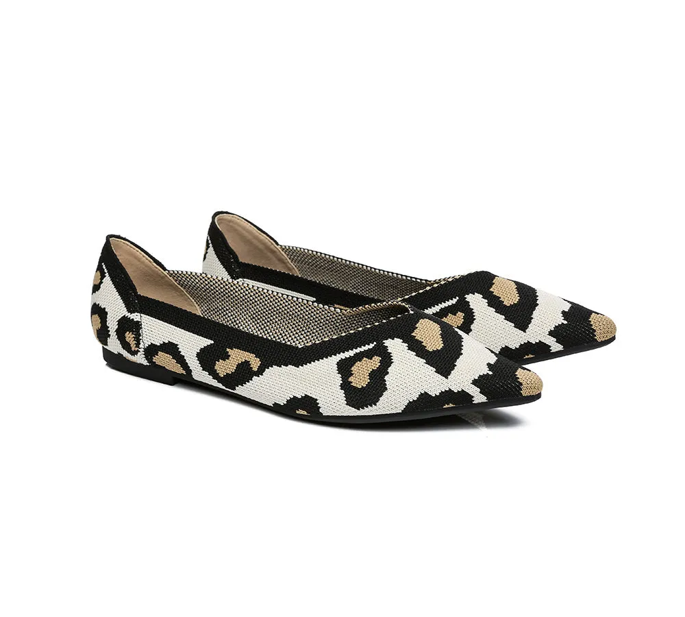 Women Foldable Pointed Toe Ballerina Flats Tania