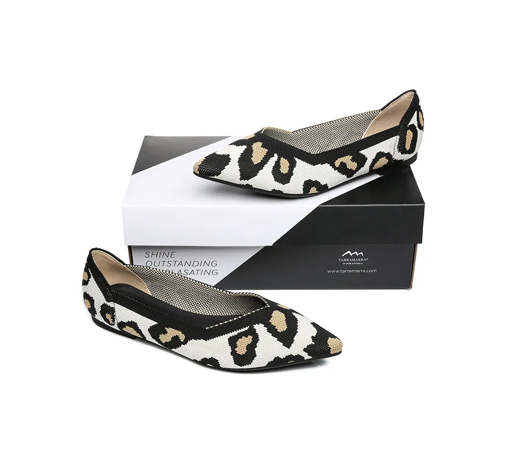 Women Foldable Pointed Toe Ballerina Flats Tania