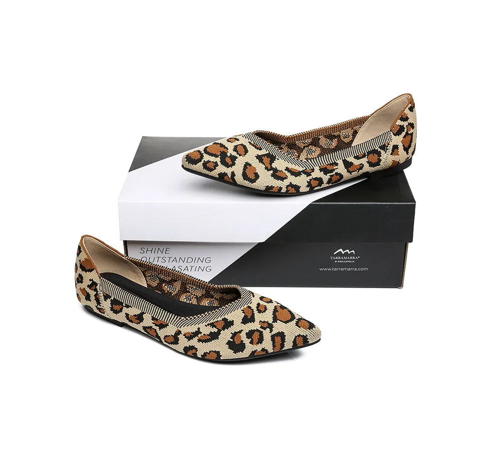Women Foldable Pointed Toe Ballerina Flats Tania