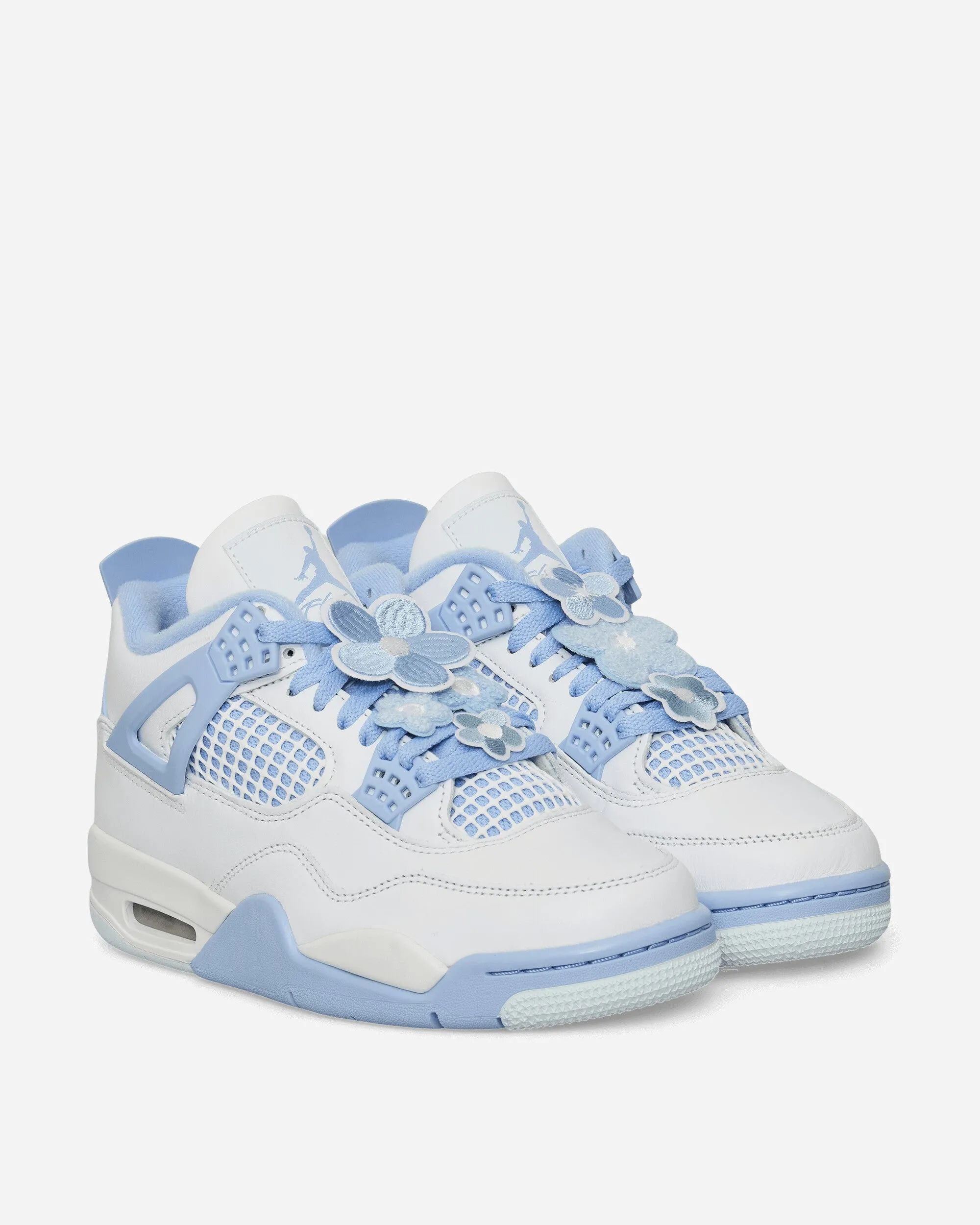 Women's Air Jordan 4 Retro Sneakers Aluminum