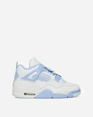 Women's Air Jordan 4 Retro Sneakers Aluminum