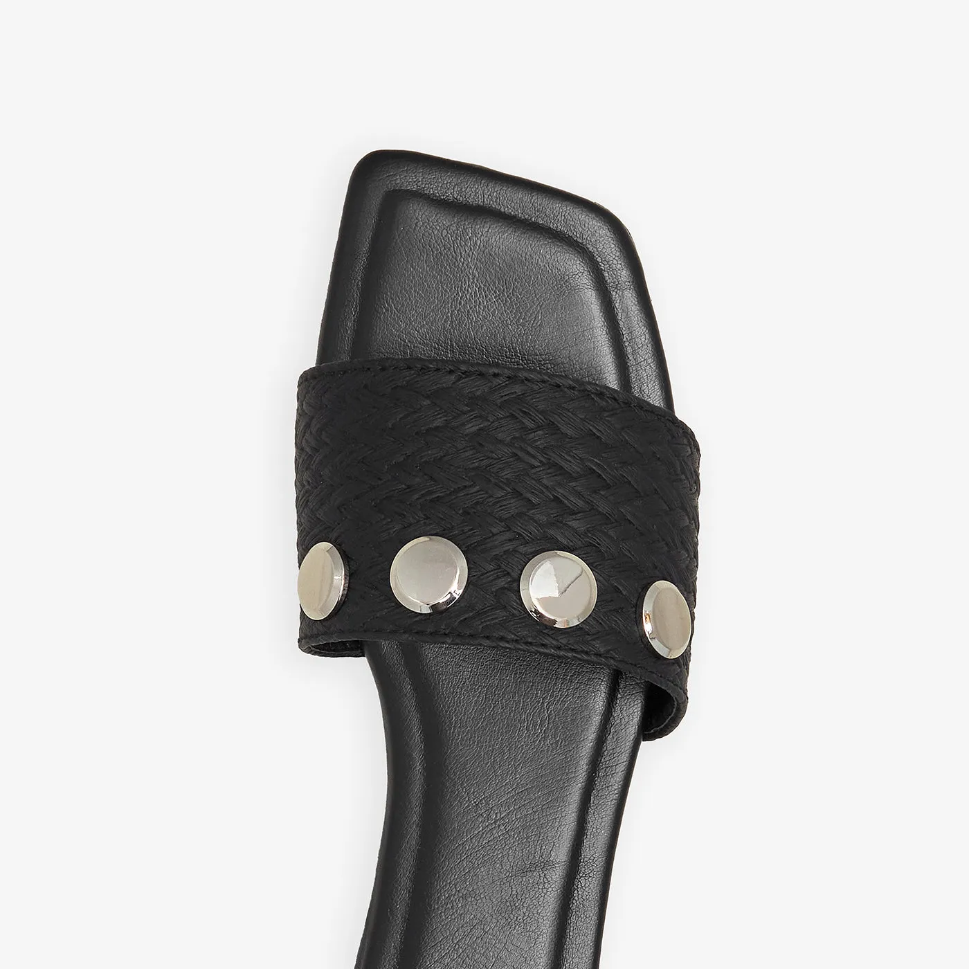 Women's Metal Charm Flats
