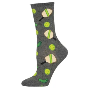 Womens PickleBall Grey Heather