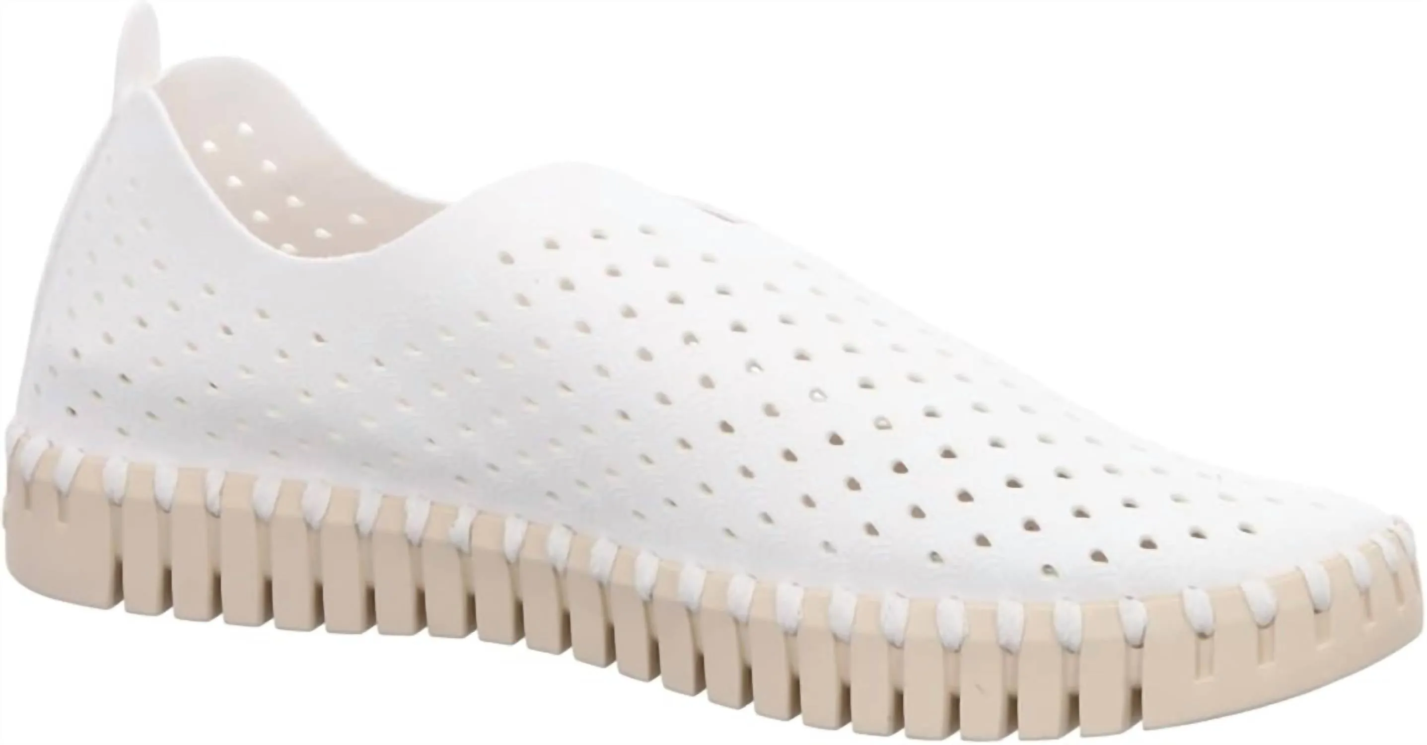 Women's Tulip Casual Slip-On Shoes In White