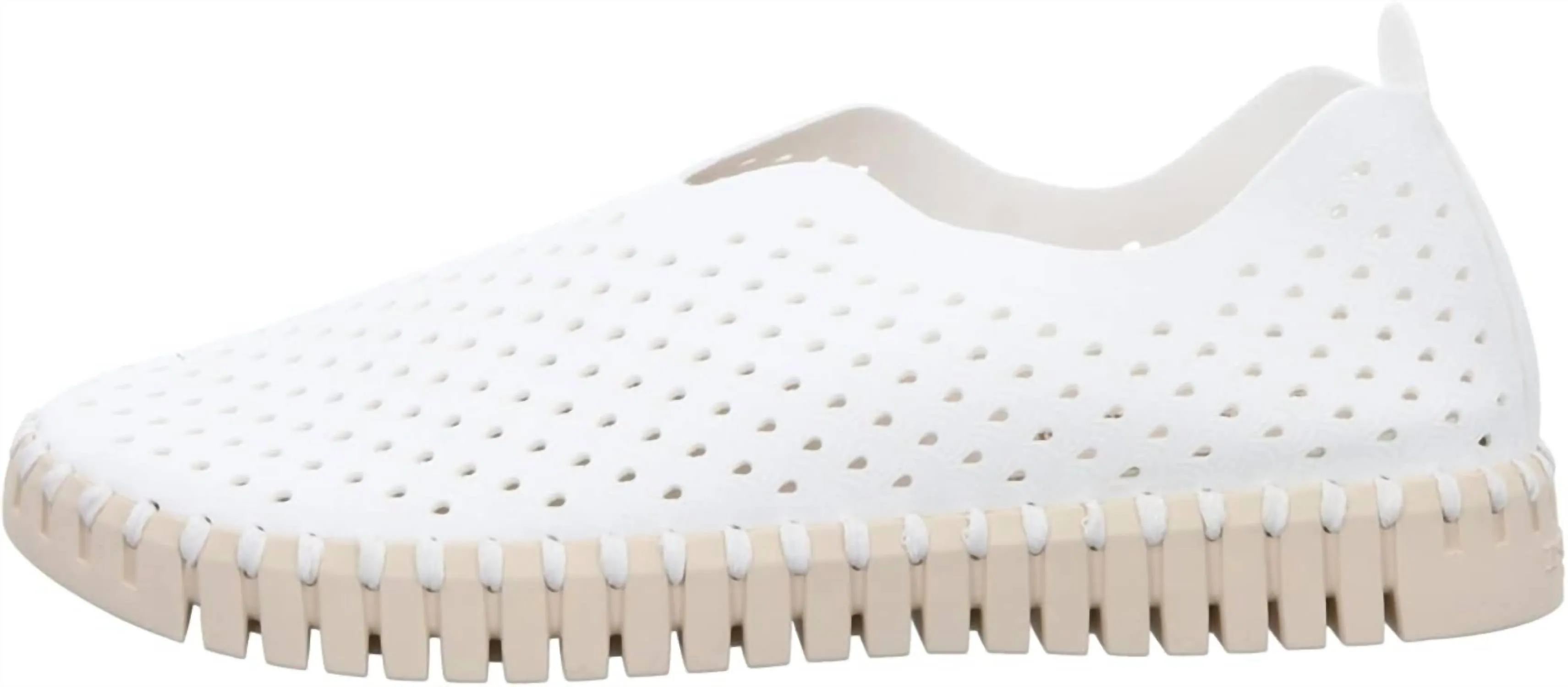 Women's Tulip Casual Slip-On Shoes In White